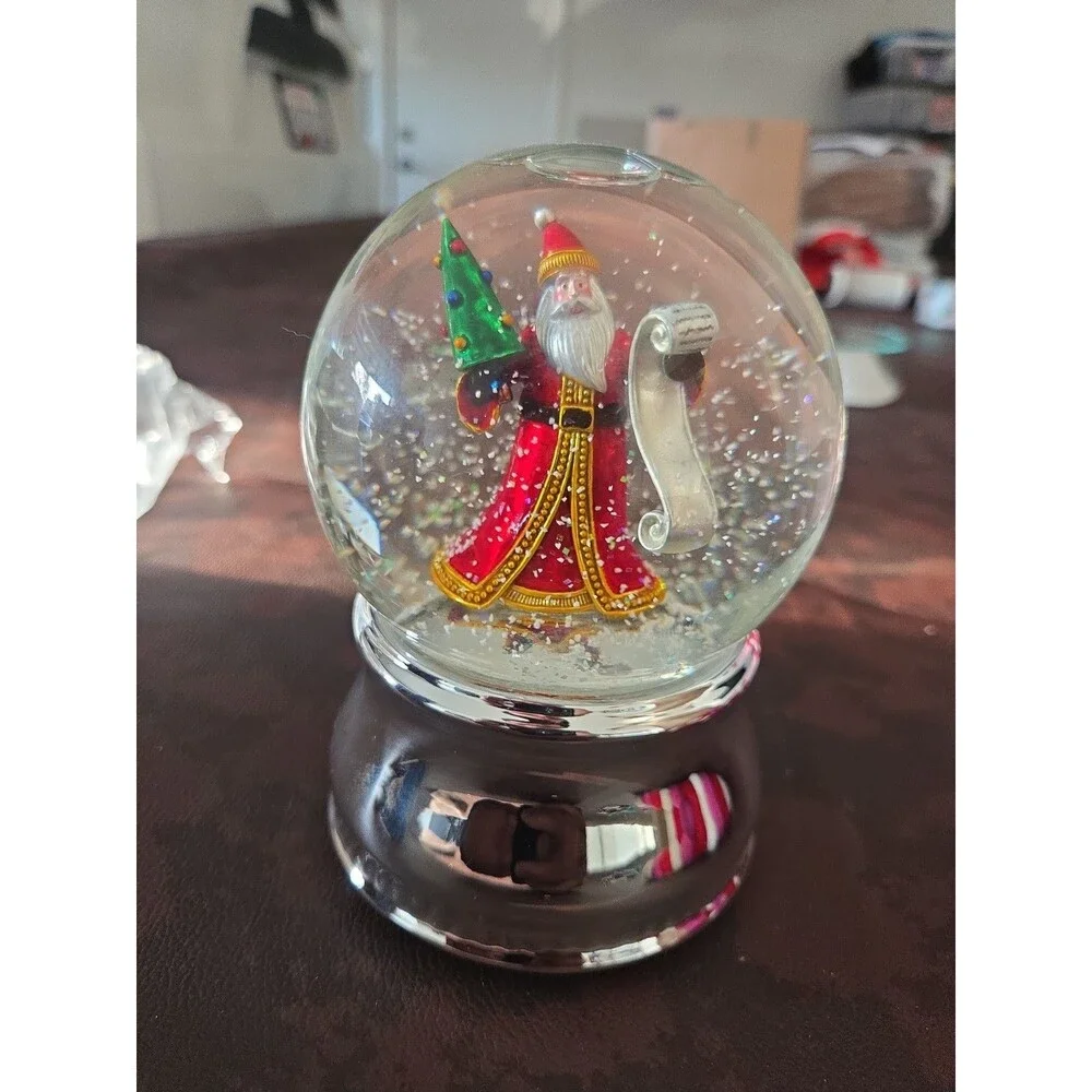 Towle Silversmiths snow globe
